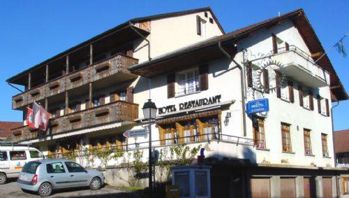 Hôtel Restaurant le Gruyérien Morlon Esterno foto